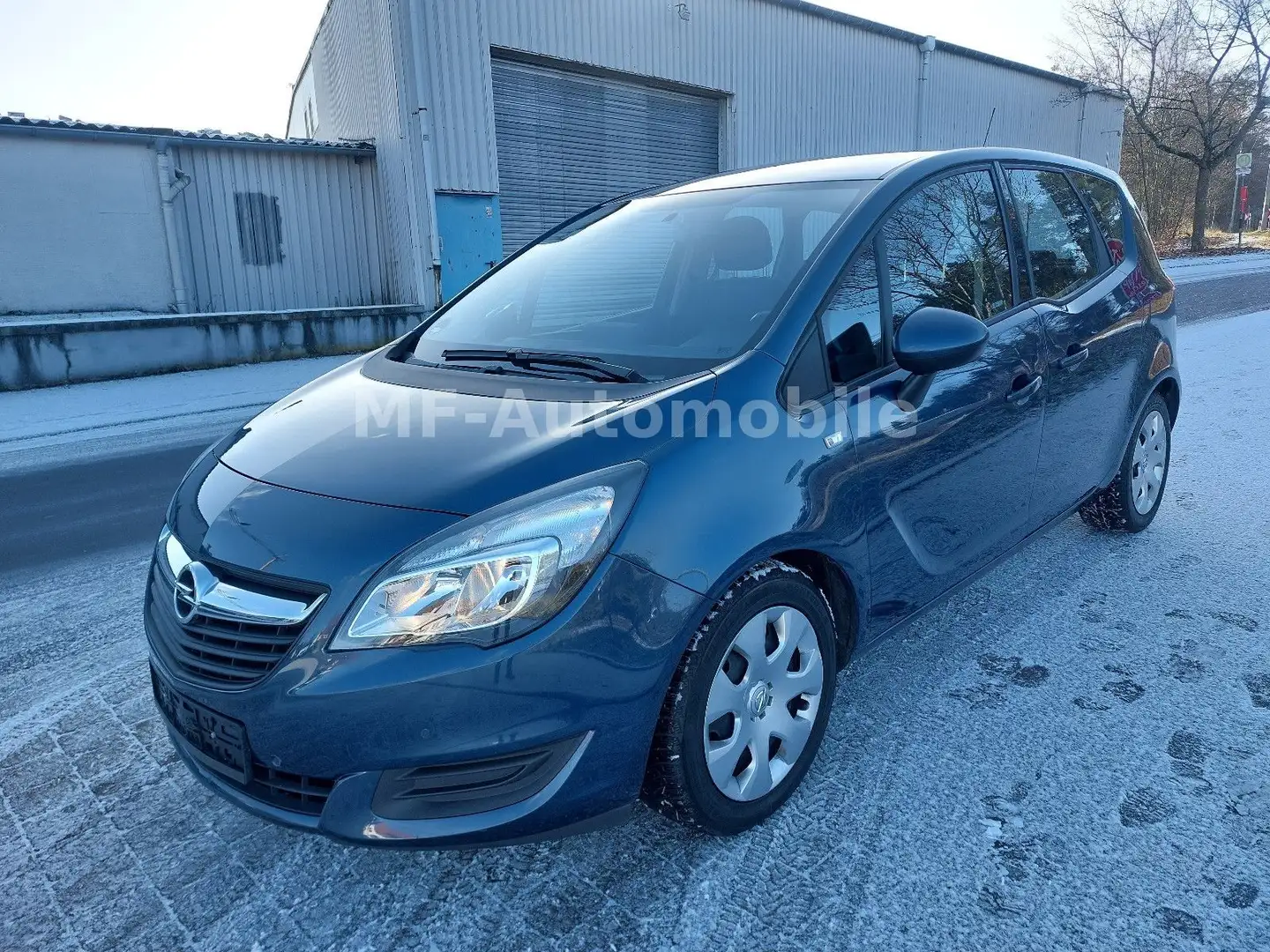 Opel Meriva B 1.4T *Klima*L+Shzg*Navi*PDC*Eu6* Blau - 1
