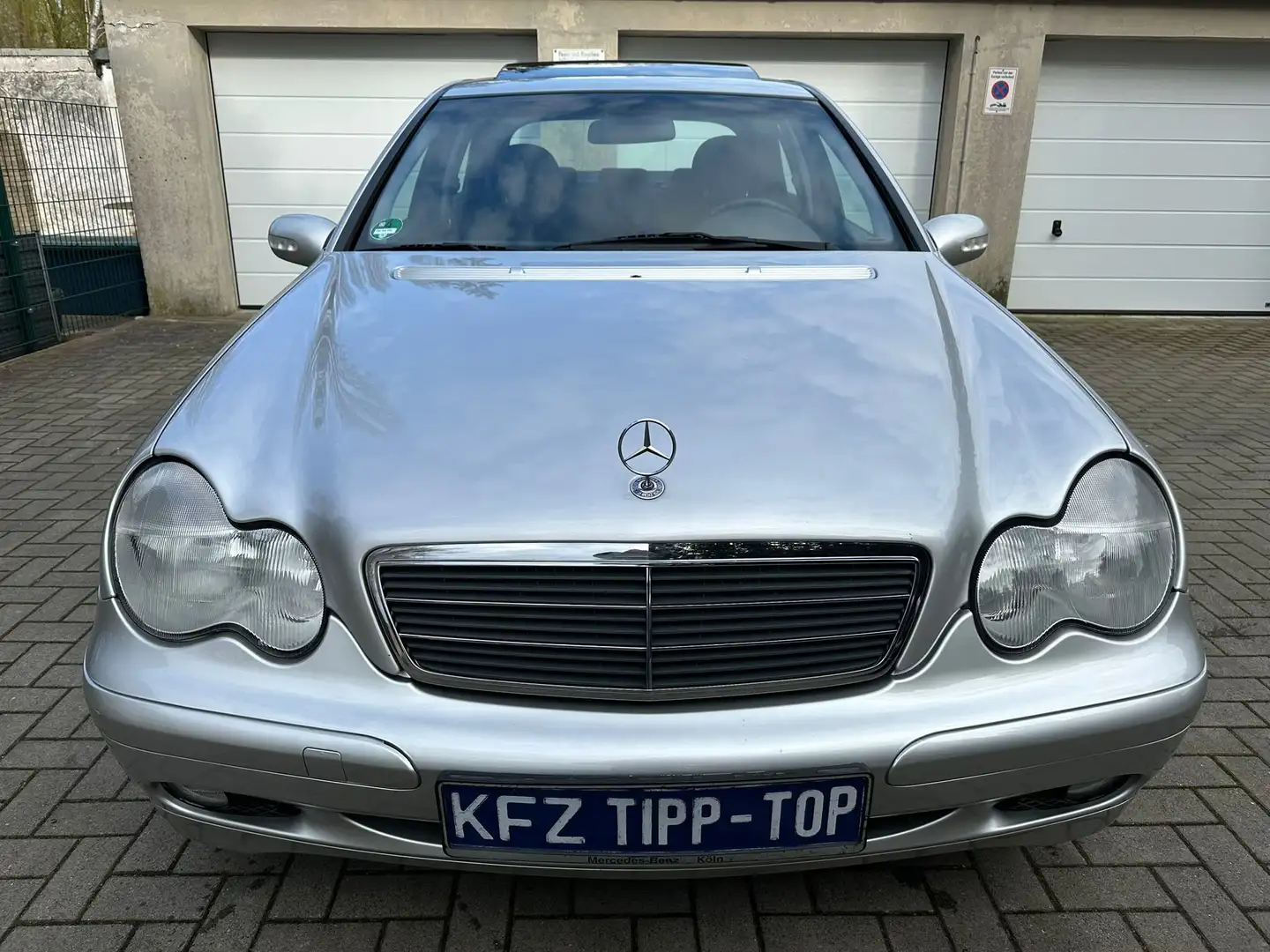 Mercedes-Benz C 180 Classic/Klima/Navi/Allewetterreifen/Schiebedach Silber - 1