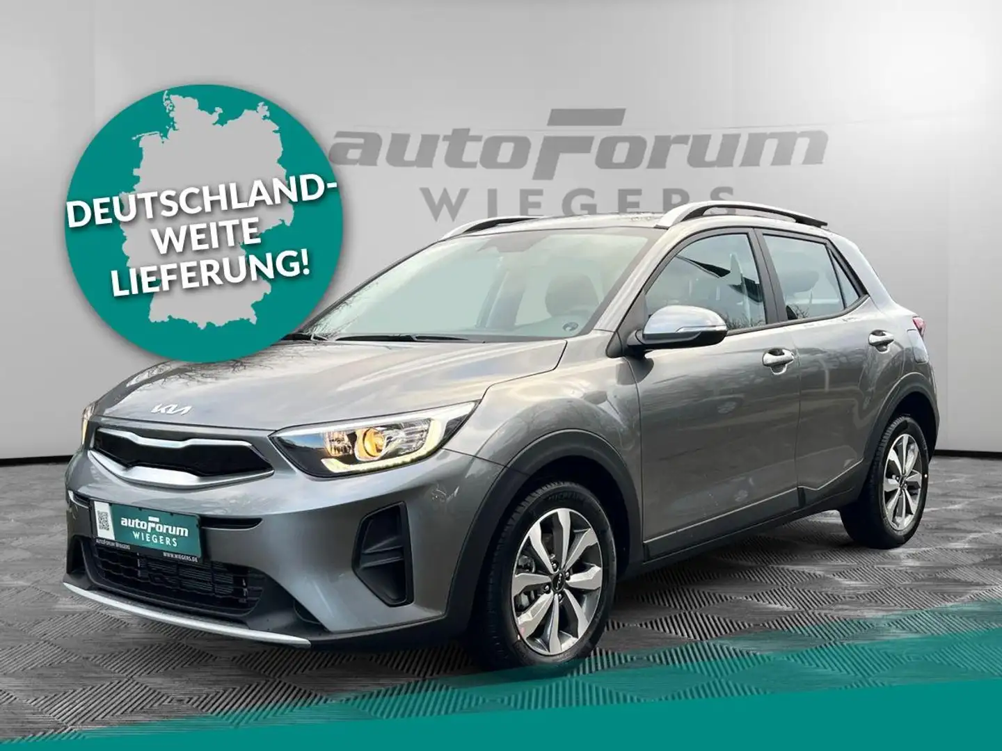 Kia Stonic 1.0T VISION NAVI+PDC+KAMERA+SHZ Grau - 1