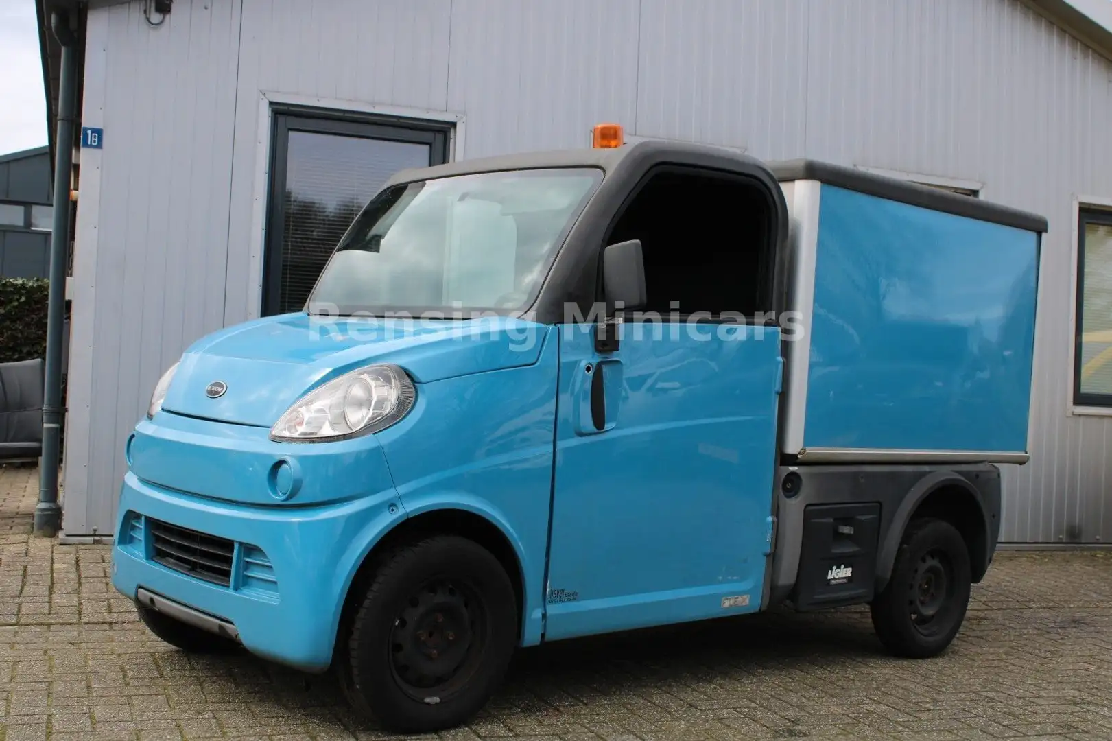 Microcar Flex Pritsche Truck Mopedauto Microcar 45 KM Blu/Azzurro - 1