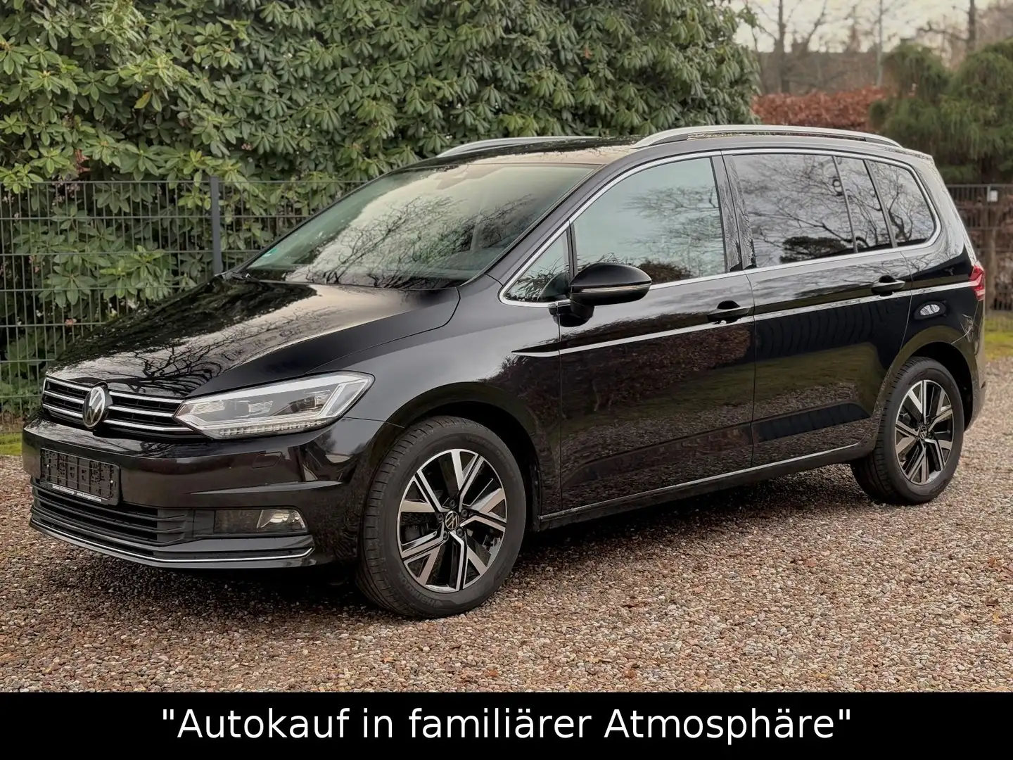 Volkswagen Touran Highline 7-SITZE+LED+ACC+KAMERA Schwarz - 1