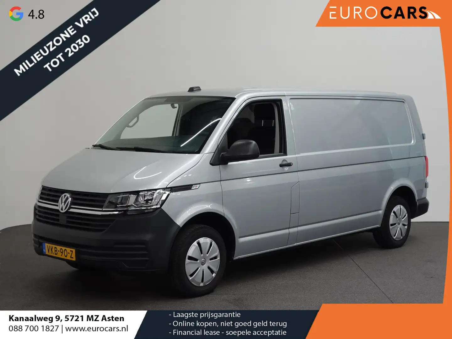 Volkswagen T6.1 Transporter Executive+ L2H1 Navigatie Apple Carplay Trekhaak C Plateado - 1
