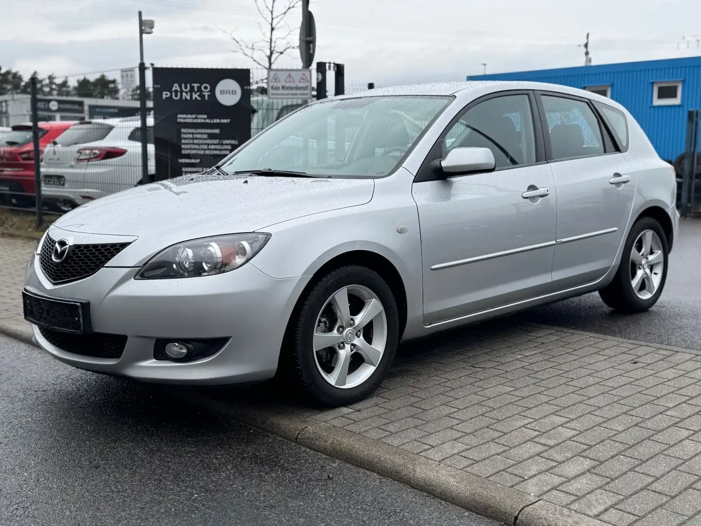 Mazda 3 1.6 Exclusive Sport Automatik 79tkm 2. Hand Silber - 1