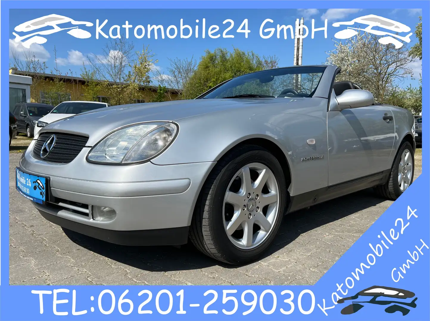 Mercedes-Benz SLK 230 Kompressor Leder Klimaanlage Sitzheizung 2.Hand... Silber - 1