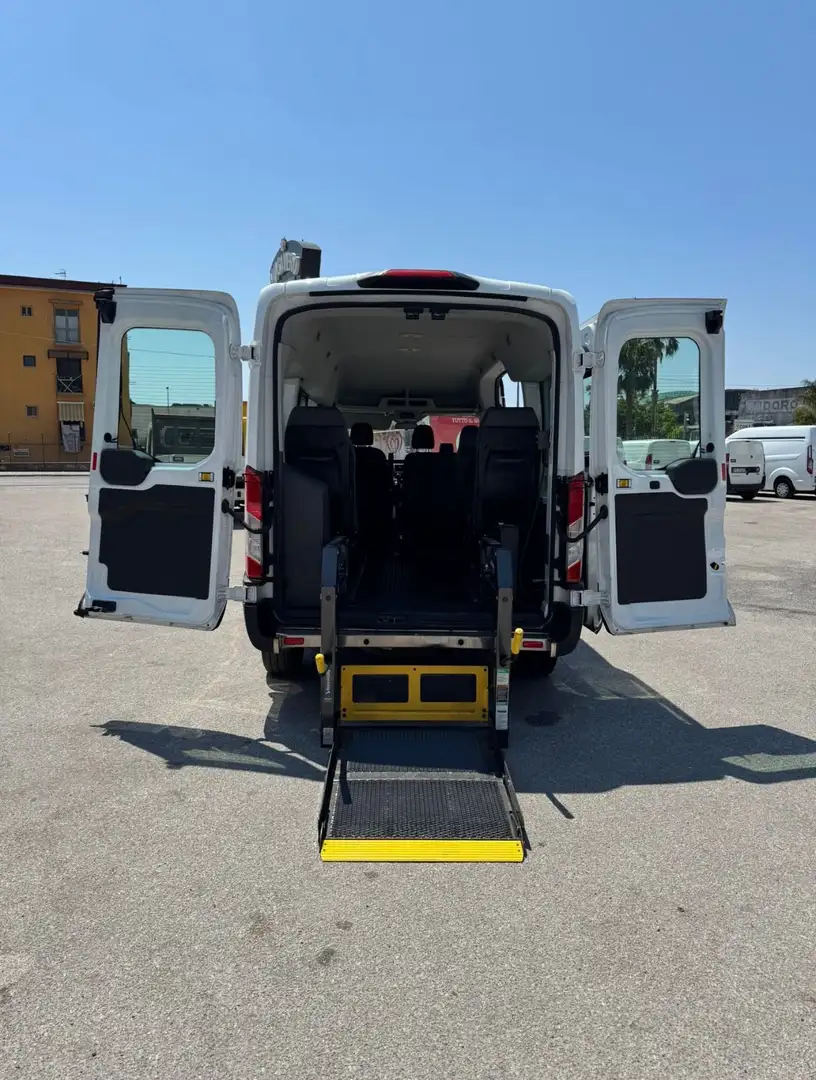 Ford Transit 2.0tdci 130cv L2H2 TRASPORTO DISABILI Anno 2021 Bianco - 1