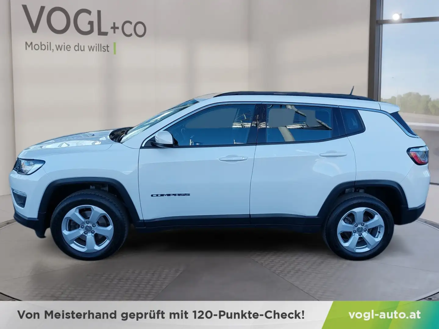 Jeep Compass Allrad Diesel 2,0 MultiJet 140 Longitude Blanc - 2