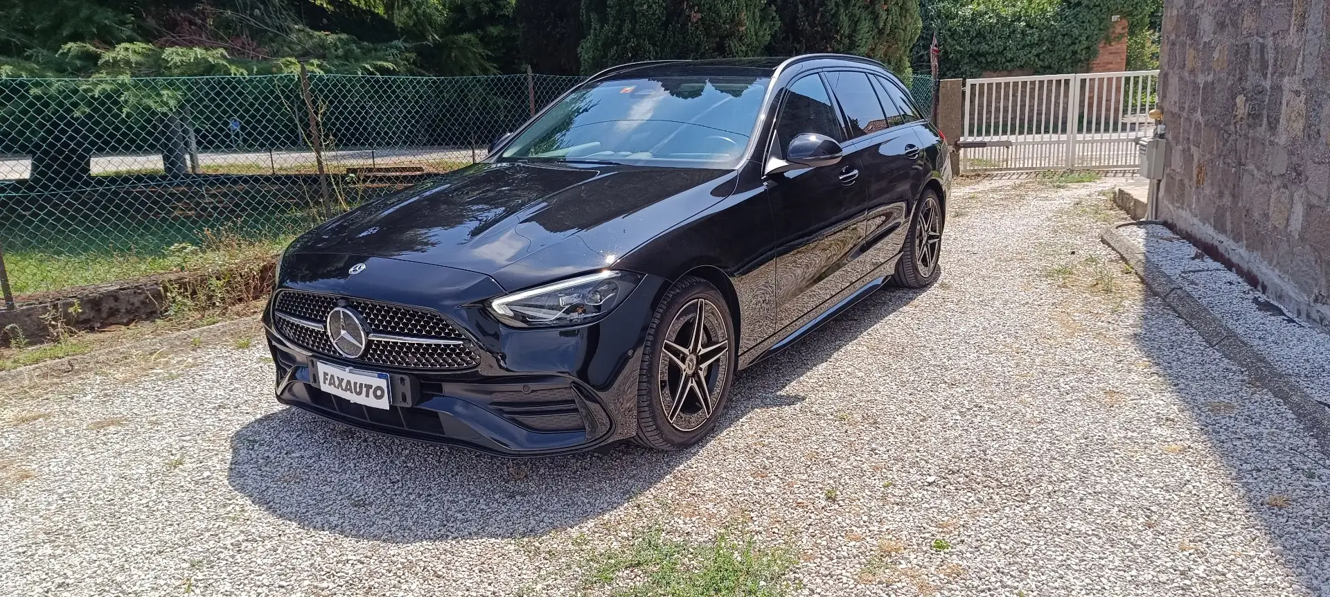 Mercedes-Benz C 220 Classe C-S206 SW 2021 SW d mhev PREMIUM Zwart - 2