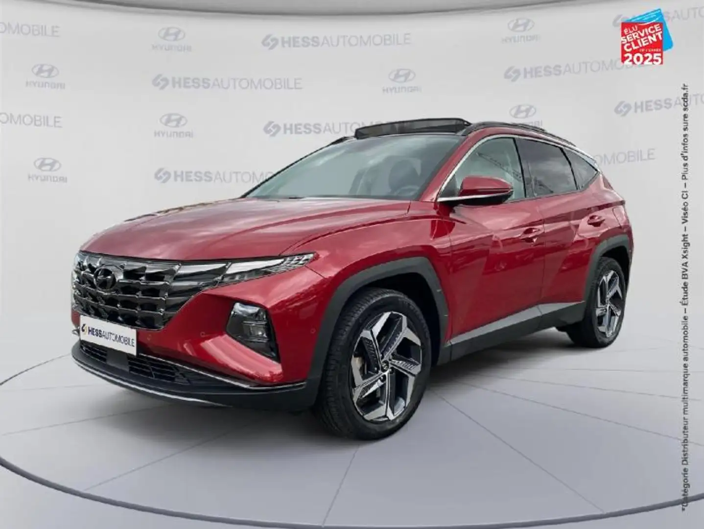 Hyundai TUCSON 1.6 T-GDi 230ch Hybrid Executive BVA6 Rouge - 1