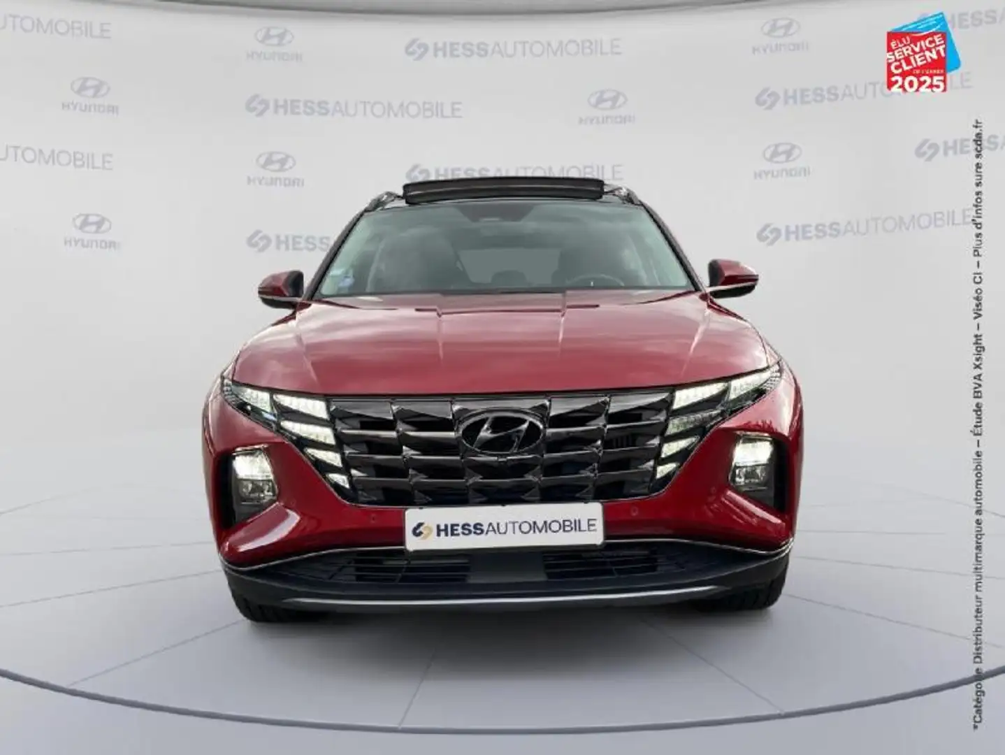 Hyundai TUCSON 1.6 T-GDi 230ch Hybrid Executive BVA6 Rouge - 2