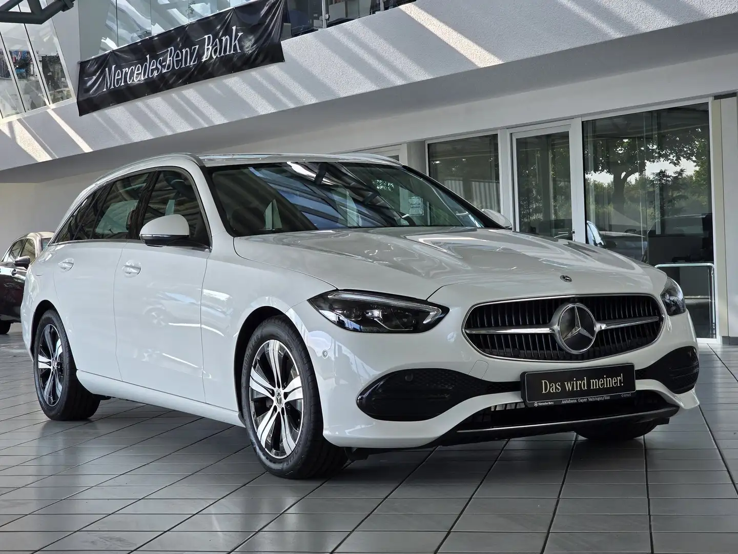 Mercedes-Benz C 200 T Avantgarde DISTRONIC+360°+TOTWINKEL+NAVI Weiß - 1