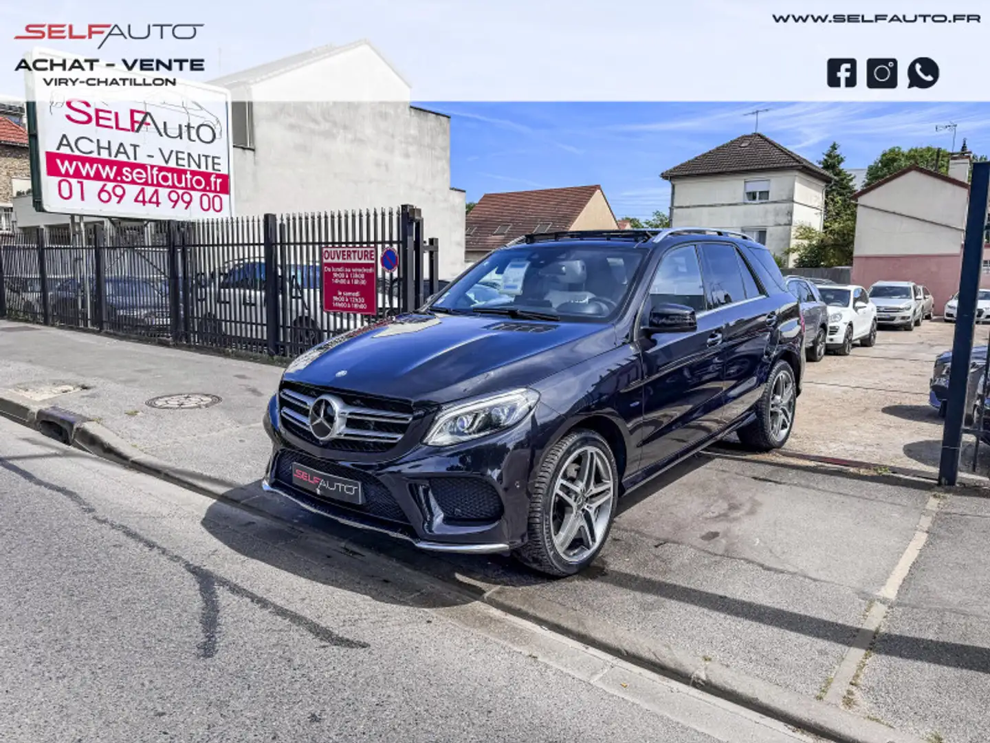 Mercedes-Benz GLE 500 500 E FASCINATION 4MATIC 7G-TRONIC PLUS Czarny - 1