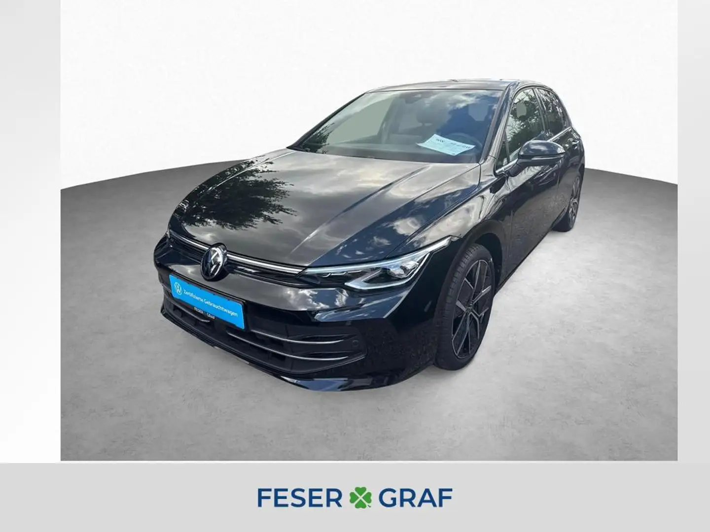 Volkswagen Golf VIII 1.5 eTSI 50 EDITION AHK PANO HUD NAVI Zwart - 1