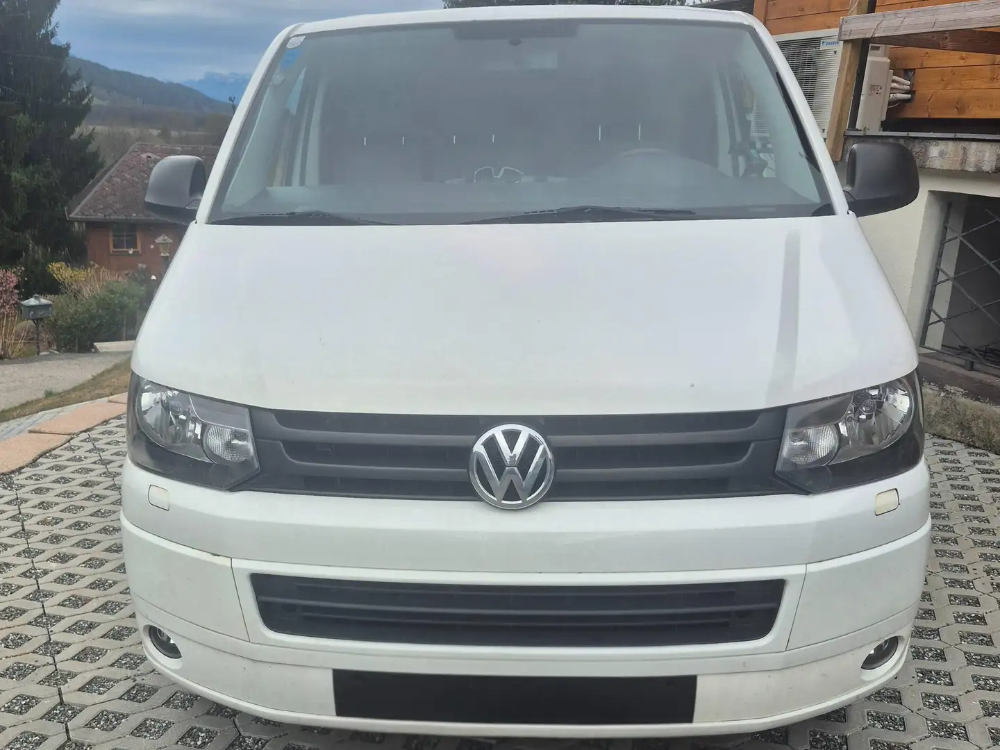 Volkswagen T5 Transporter Kastenwagen 2,0 TSI Weiß - 2