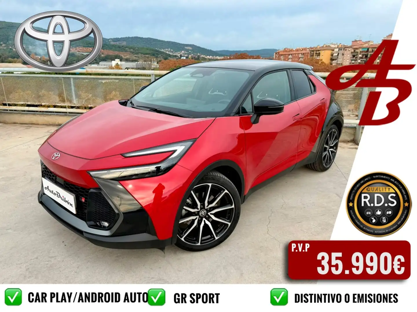 Toyota C-HR 200H GR Sport Premiere Edition Rojo - 1