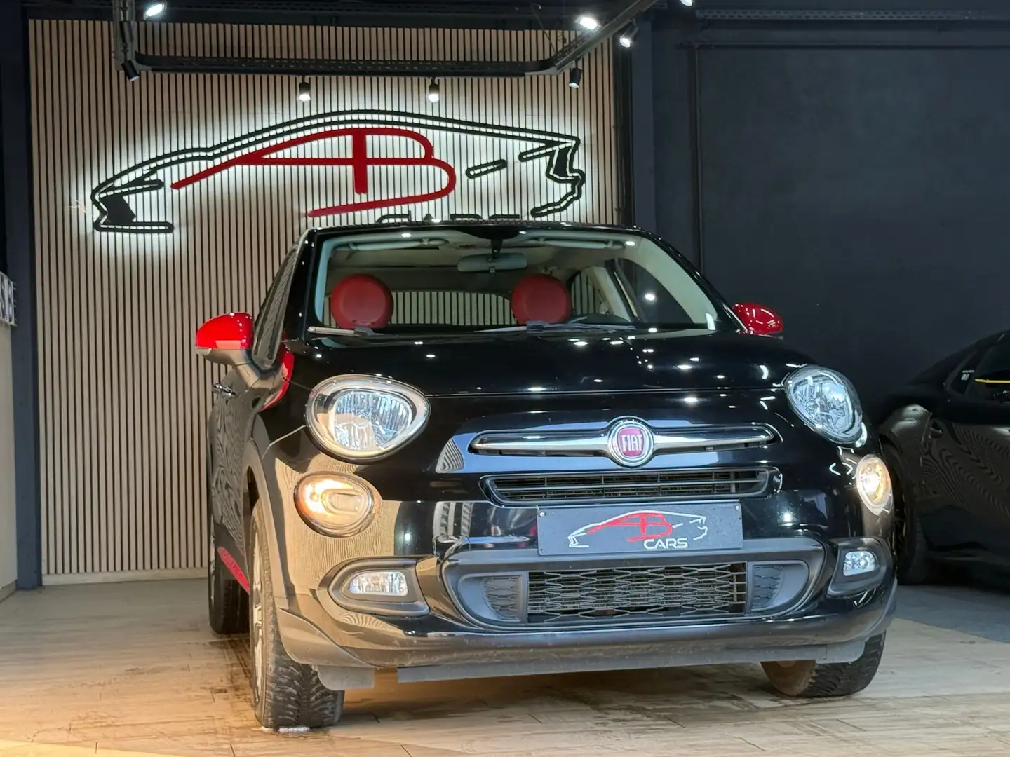 Fiat 500X 1.6i E-torq Rosso Amore * GARANTIE 12 MOIS * Zwart - 2