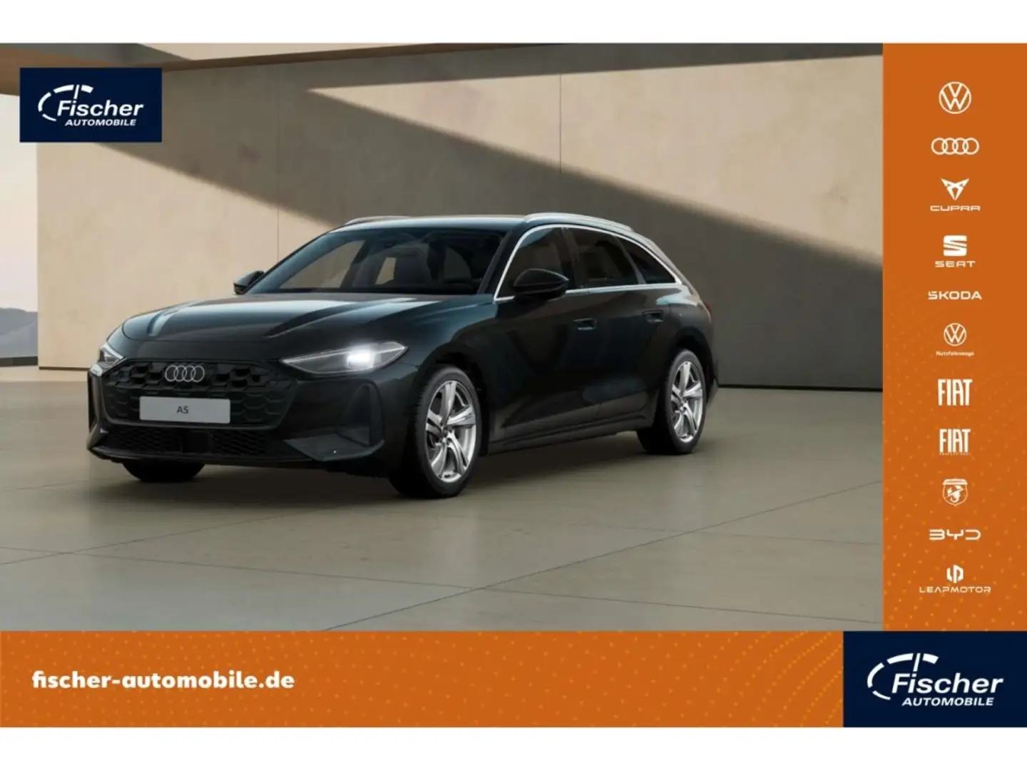 Audi A5 Avant TFSI Leder/RFK/AHK-Vorb./PDC+ Schwarz - 1