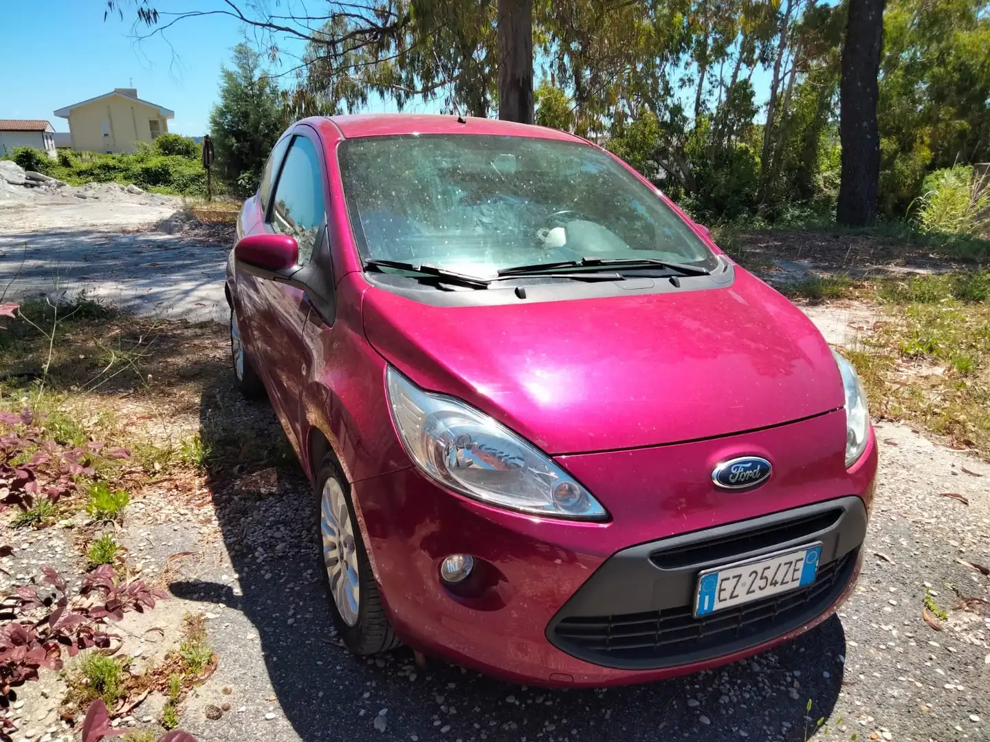 Ford Ka/Ka+ Ka II 3p 2009 Ka 1.2 Titanium + c/esp 69cv E6 Rosso - 2