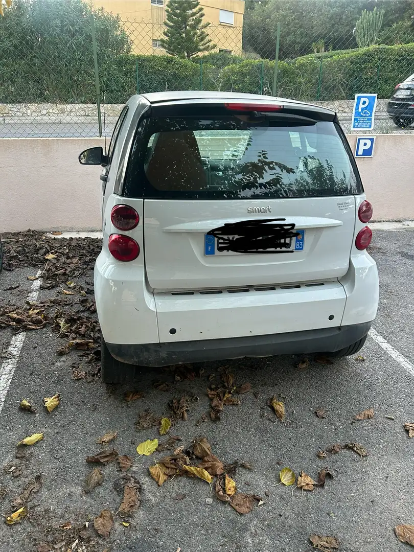 smart forTwo Smart Cabrio 1.0 71ch Crystal Edition Blanc - 1