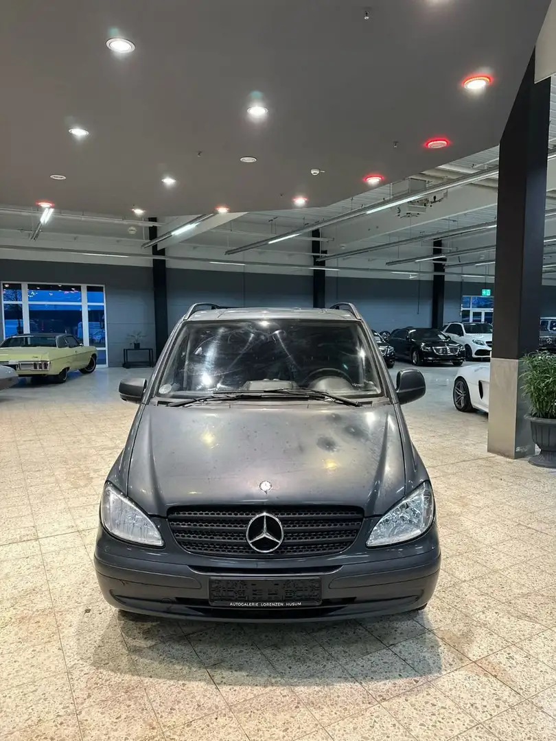 Mercedes-Benz Vito Kasten 111 CDI lang AHK Laderaumtrennwand Siyah - 2