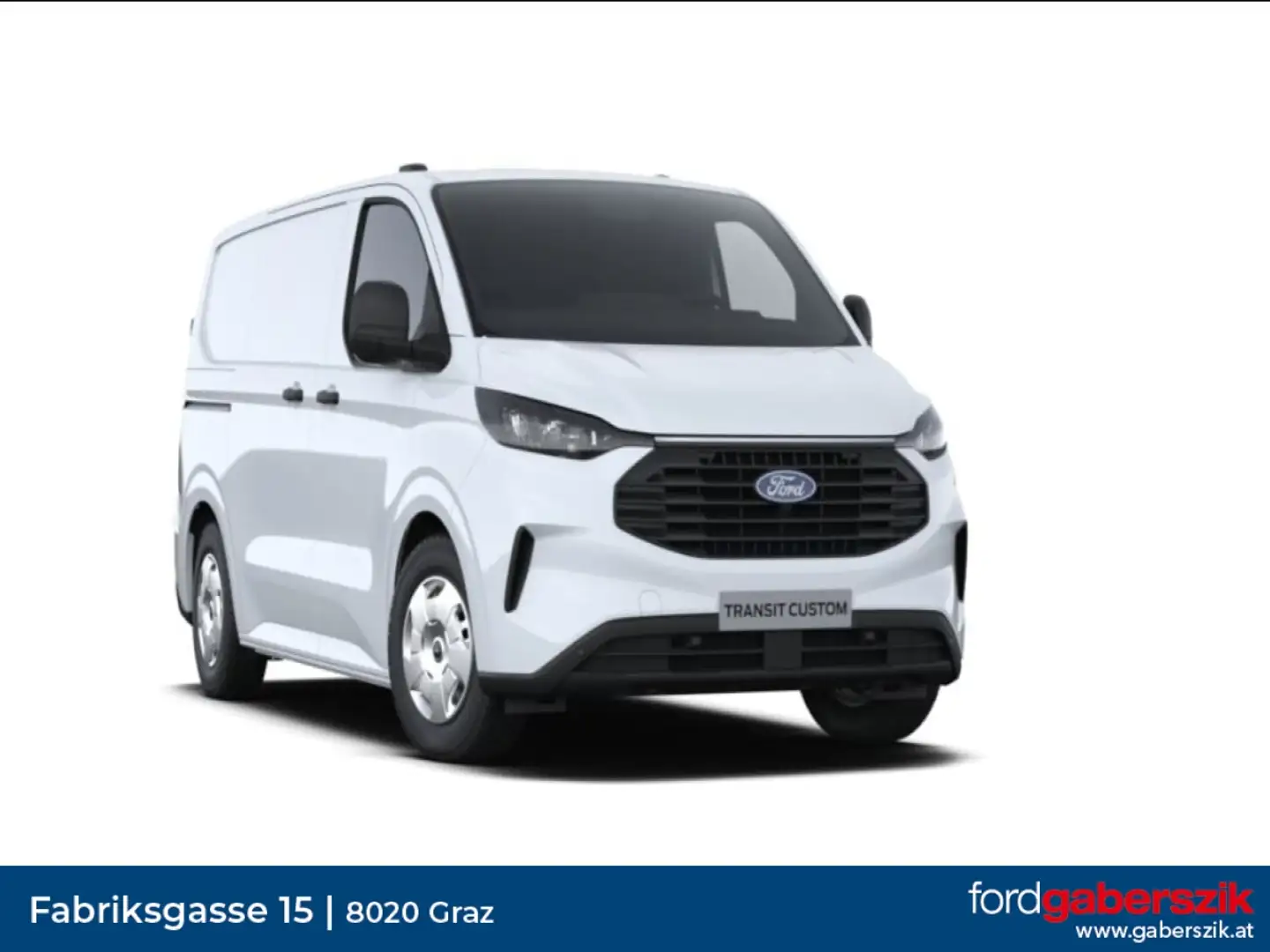 Ford Transit Custom Kasten 2,0 EcoBlue L1H1 280 Trend Weiß - 1