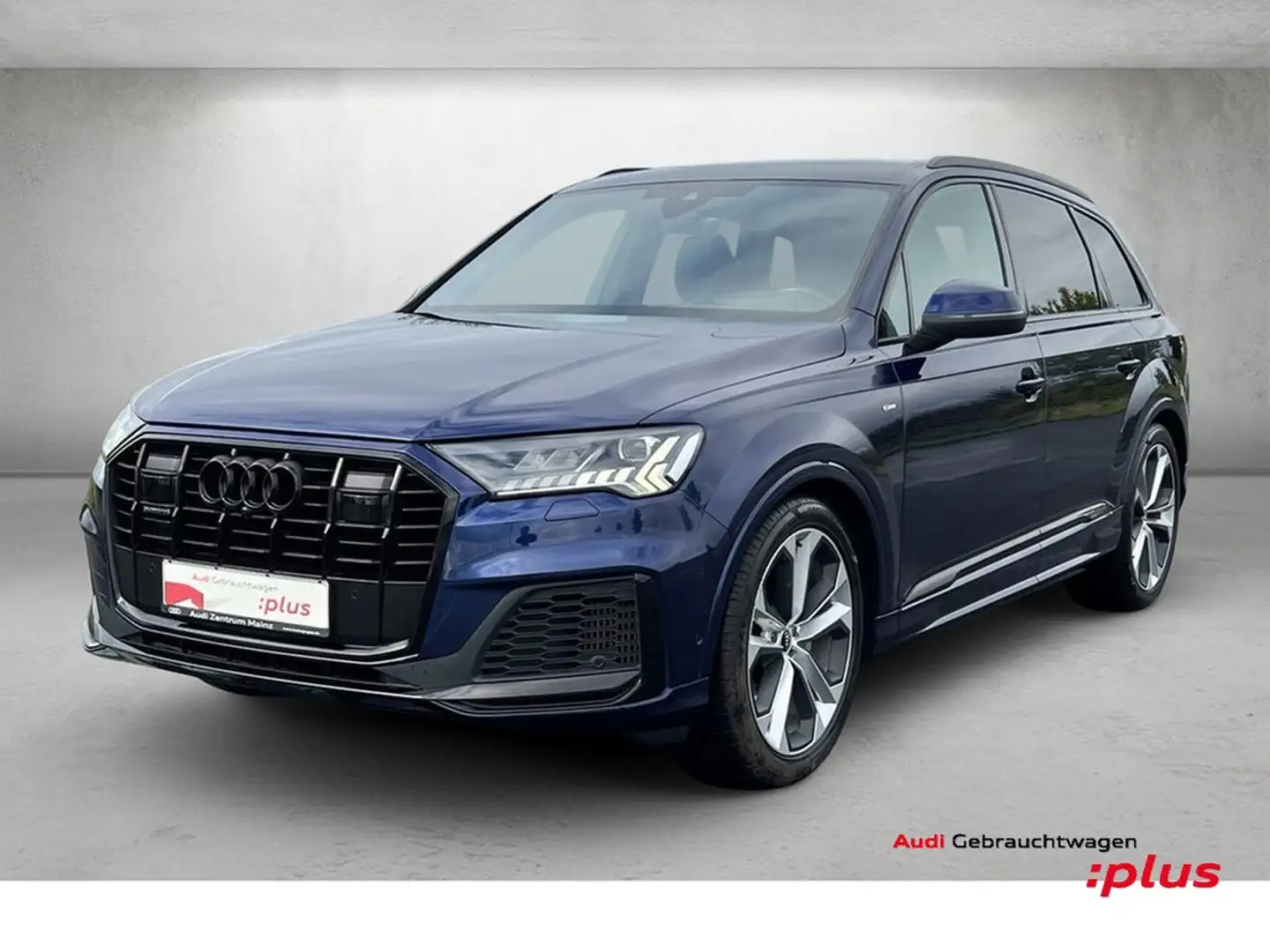 Audi Q7 S line 55 TFSI quattro tiptronic *Matrix*AHK* Blau - 1