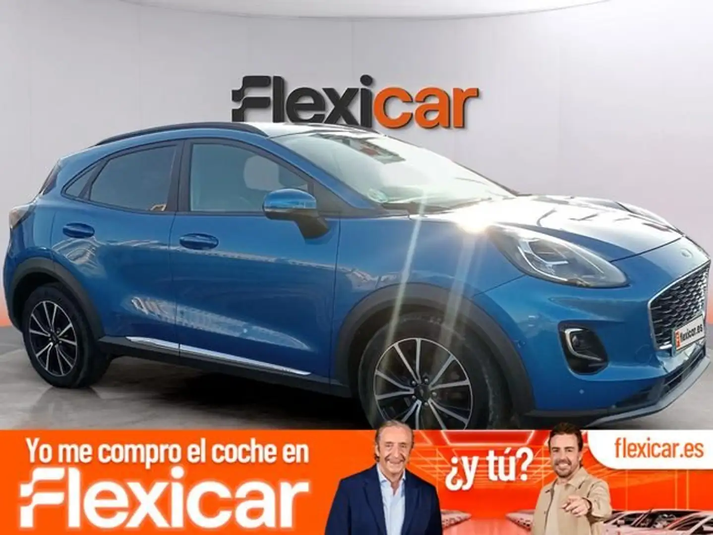 Ford Puma 1.0 EcoBoost 125cv Titanium Des MHEV Aut Azul - 1