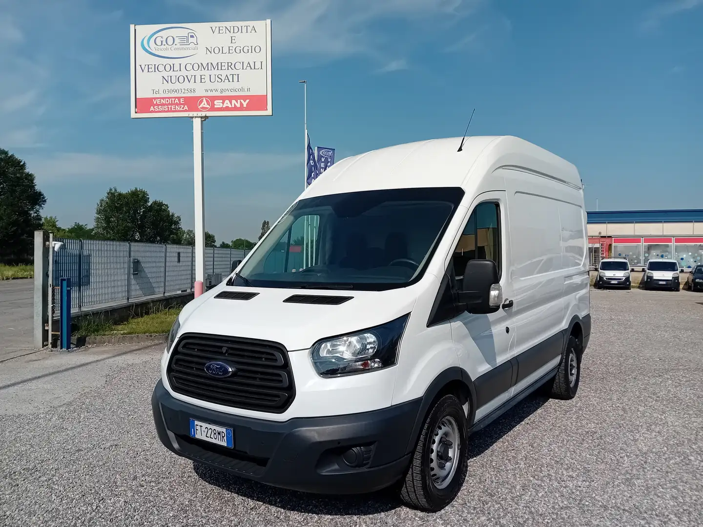 Ford Transit T350 2.0TDCI 130CV passo medio-tetto alto Bianco - 1