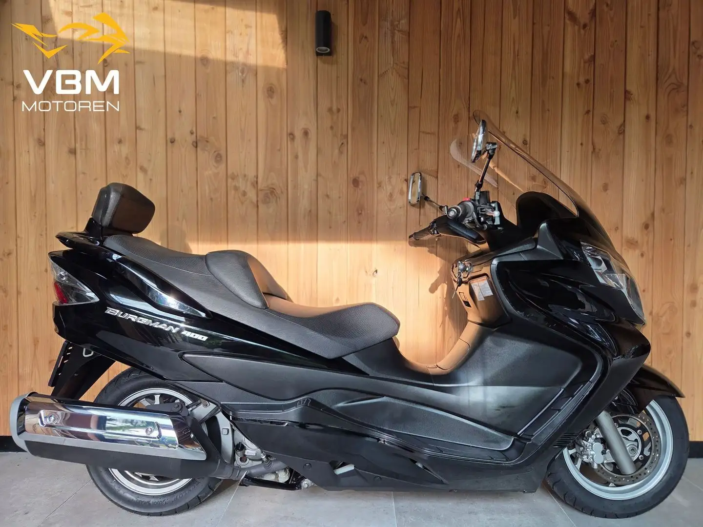 Suzuki Burgman 400 AN Zwart - 1