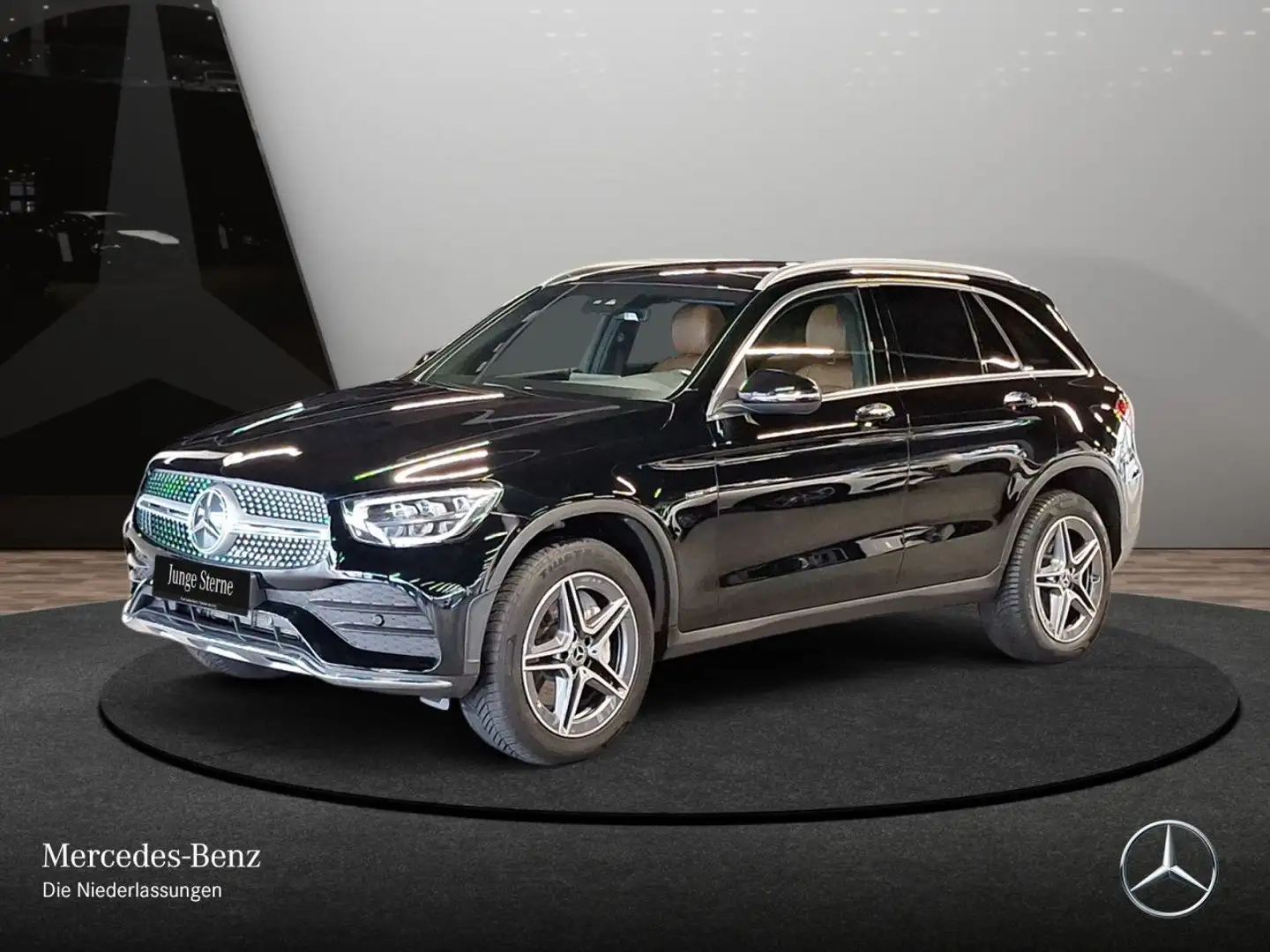 Mercedes-Benz GLC 300 de 4M AMG+PANO+LED+KAMERA+KEYLESS+9G Schwarz - 2