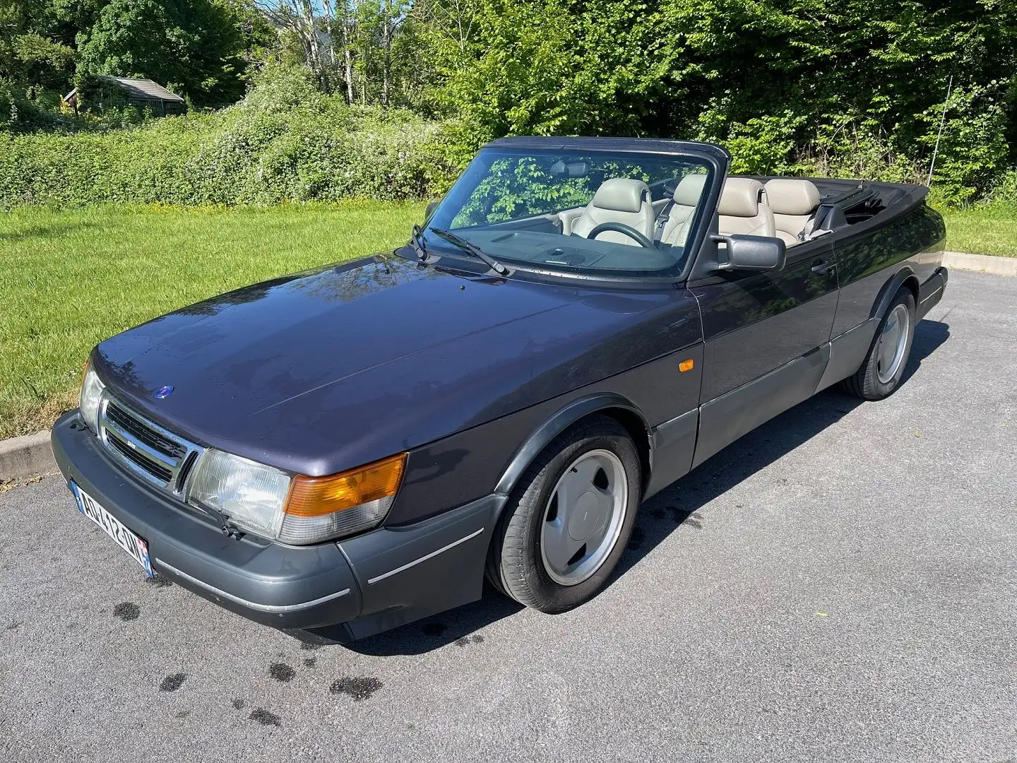 Saab 900 Azul - 1
