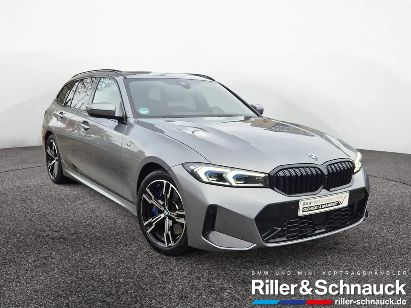 BMW 330 d Touring xDrive M Sport PANO+360°KAM+HUD+ Grau - 2