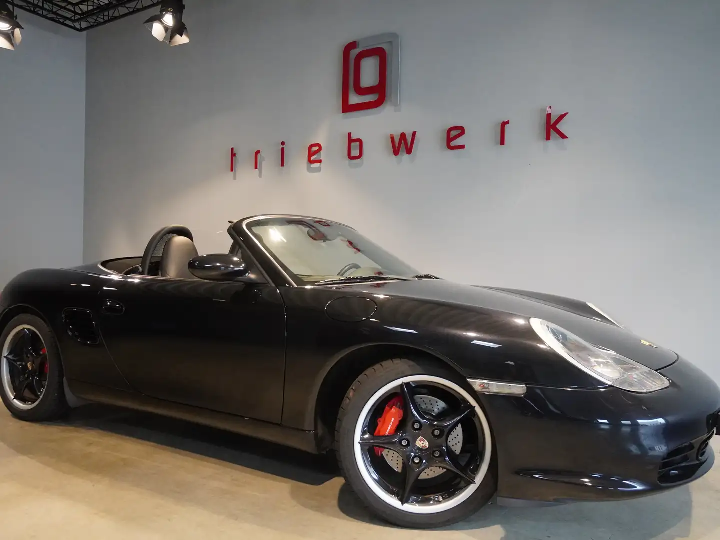 Porsche Boxster S 3.2 *60 TKM*BRD-FZG*Schalter*Top-Zustand*1HD* Negro - 1