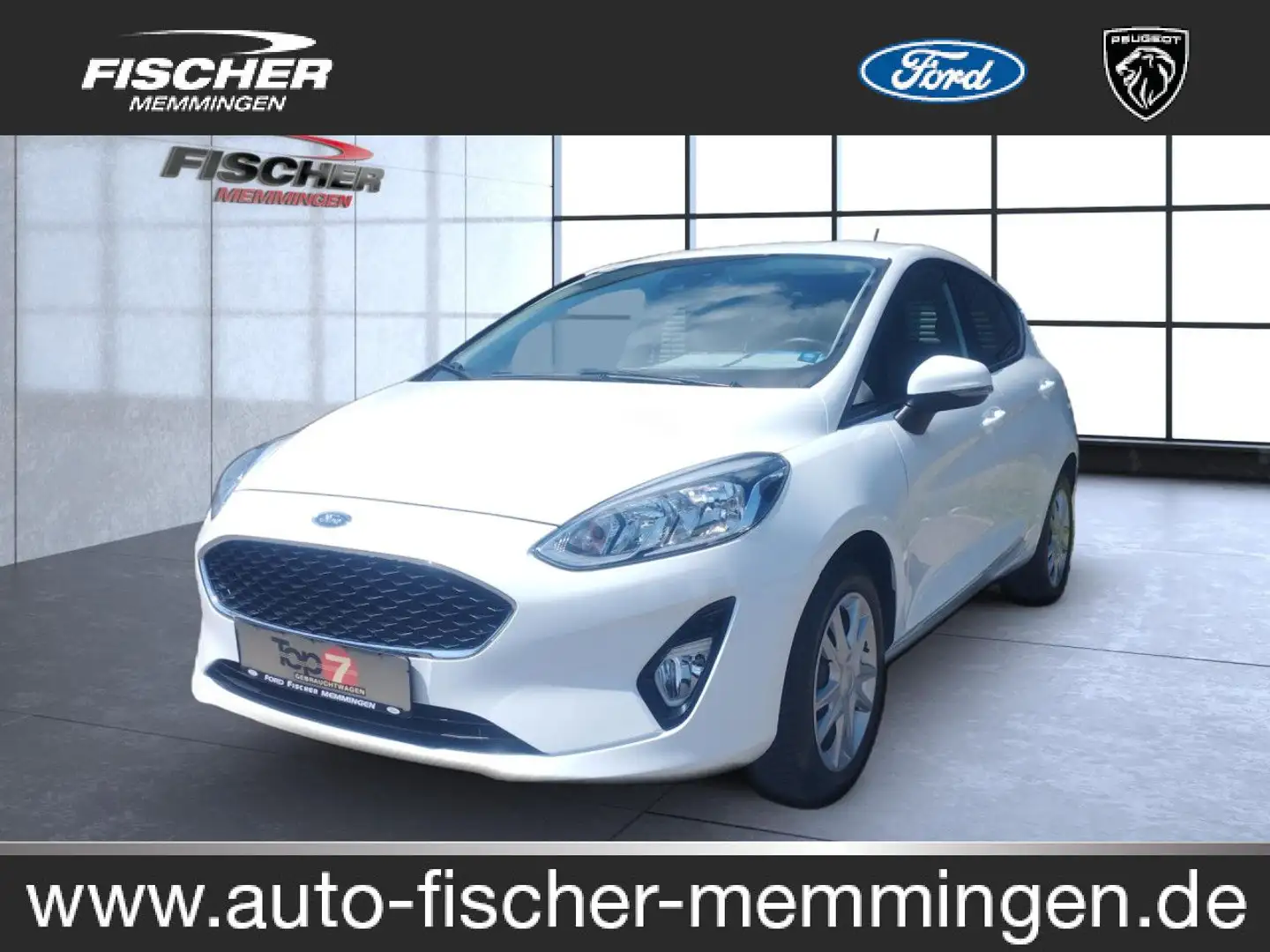 Ford Fiesta Cool & Connect Bluetooth Navi Klima Blanc - 1