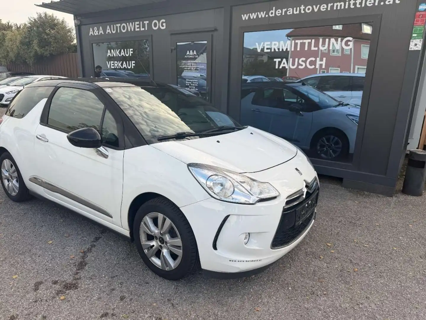 Citroen DS3 Cabrio VTi 82 Chic Weiß - 1