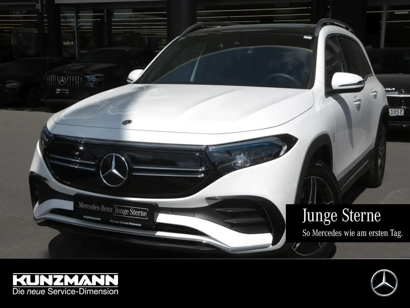 Mercedes-Benz EQB 250 + AMG MBUX Navi Panorama Kamera Totwinkel Bílá - 1