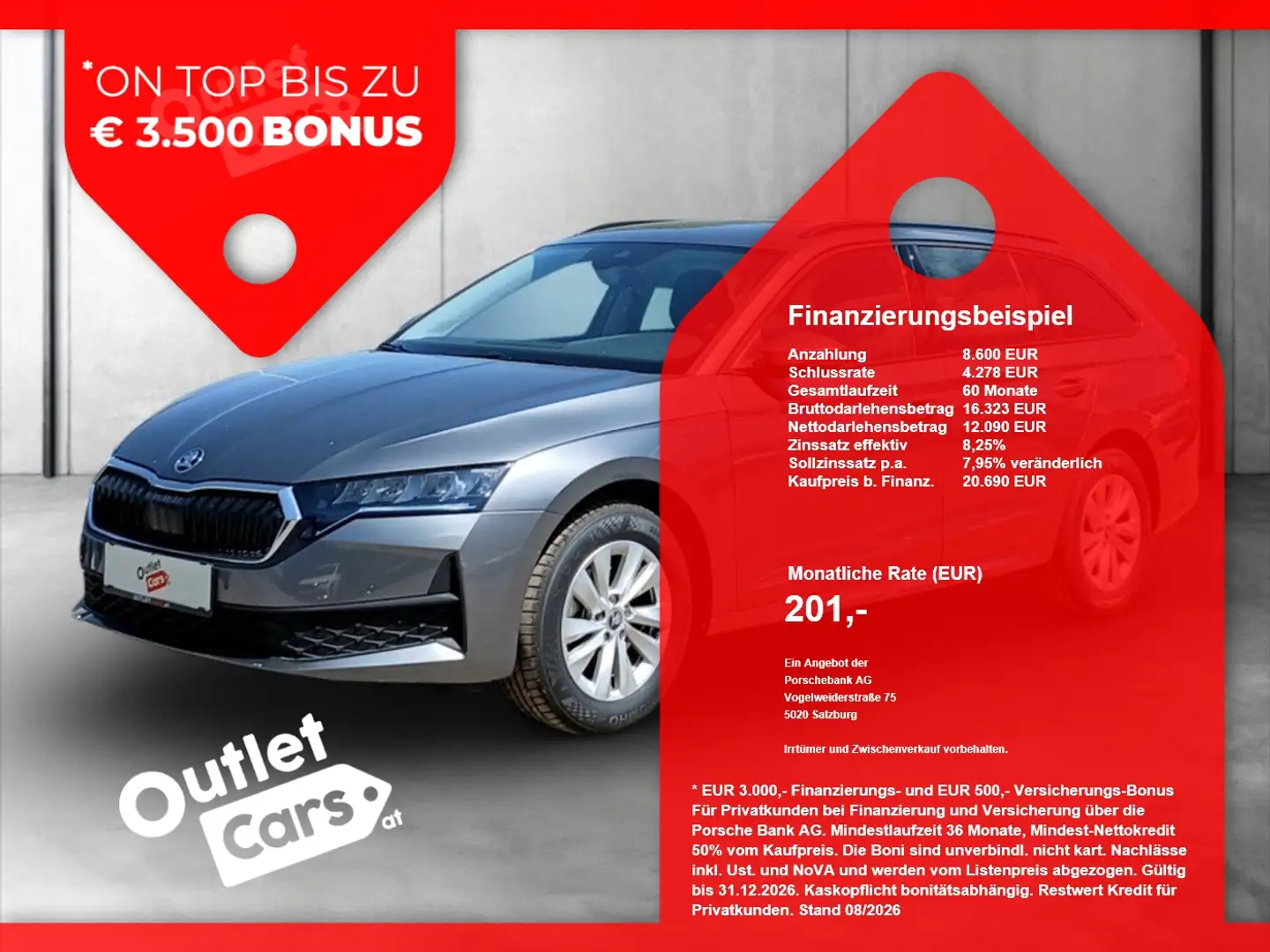 Skoda Octavia Combi 1.5 TSI Essence LED+KeyLess+LM+PDC Grau - 1