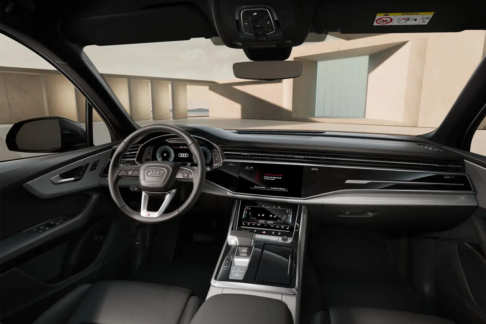 Audi Q7 Pro Line S 55 TFSI e Automaat Zwart - 2