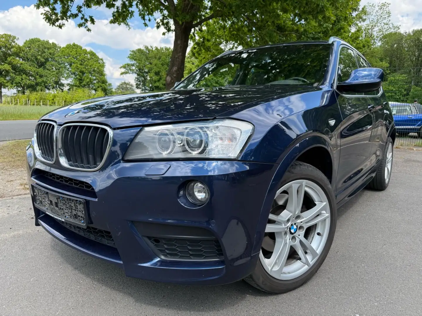 BMW X3 Baureihe X3 xDrive 20 d#M-Sportpaket#1.Hand# Bleu - 1