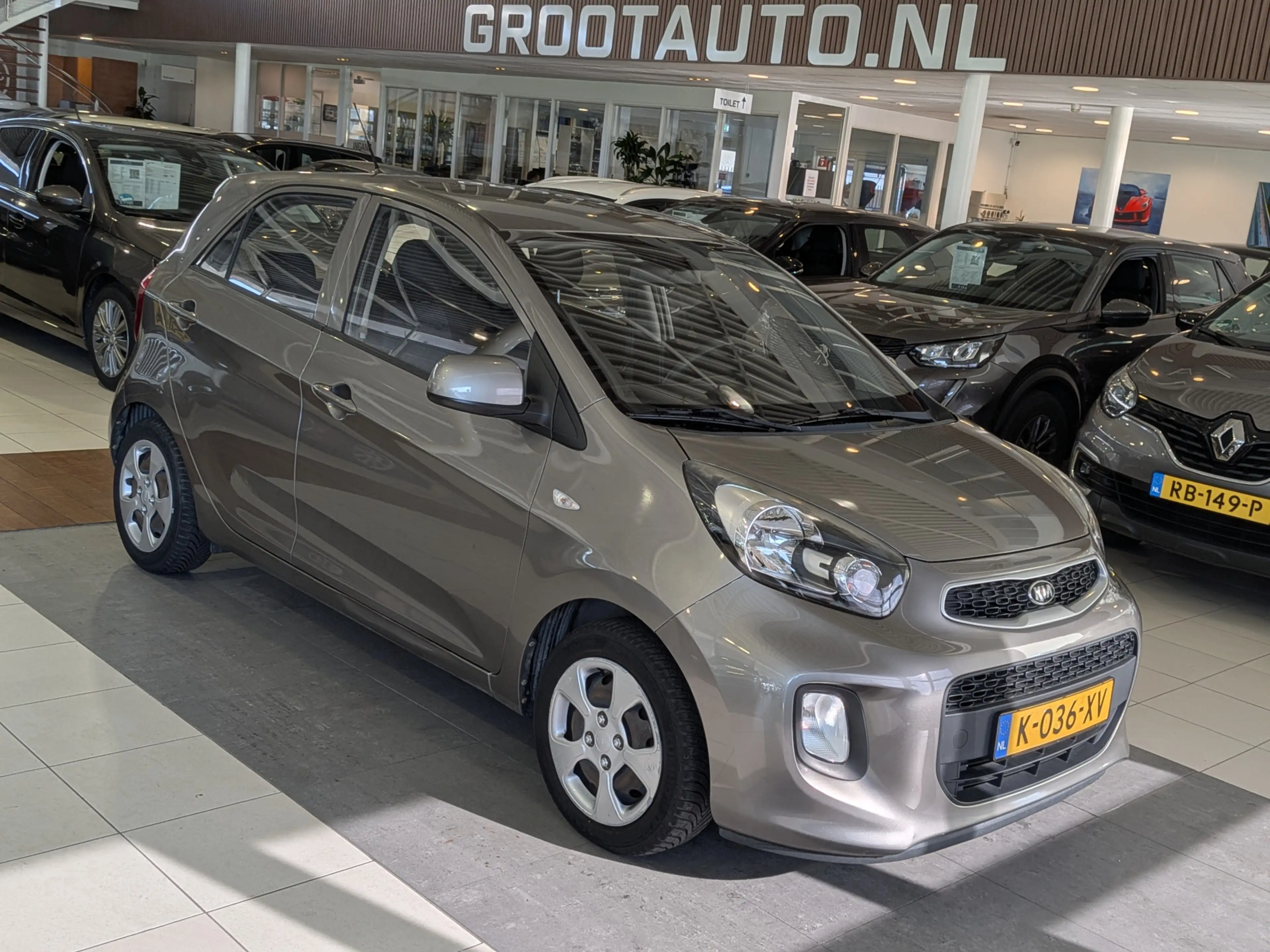 Kia Picanto 1.2 CVVT DynamicLine Automaat Airco, Stuurbekracht