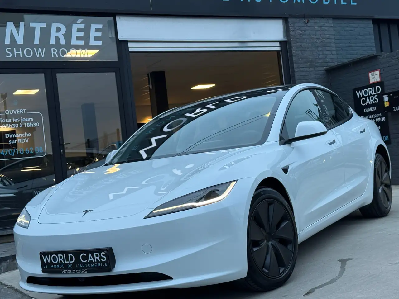 Tesla Model 3 208KW / 283CV NEUVE STOCK !! GARANTIE 8ANS — миниатюра 1