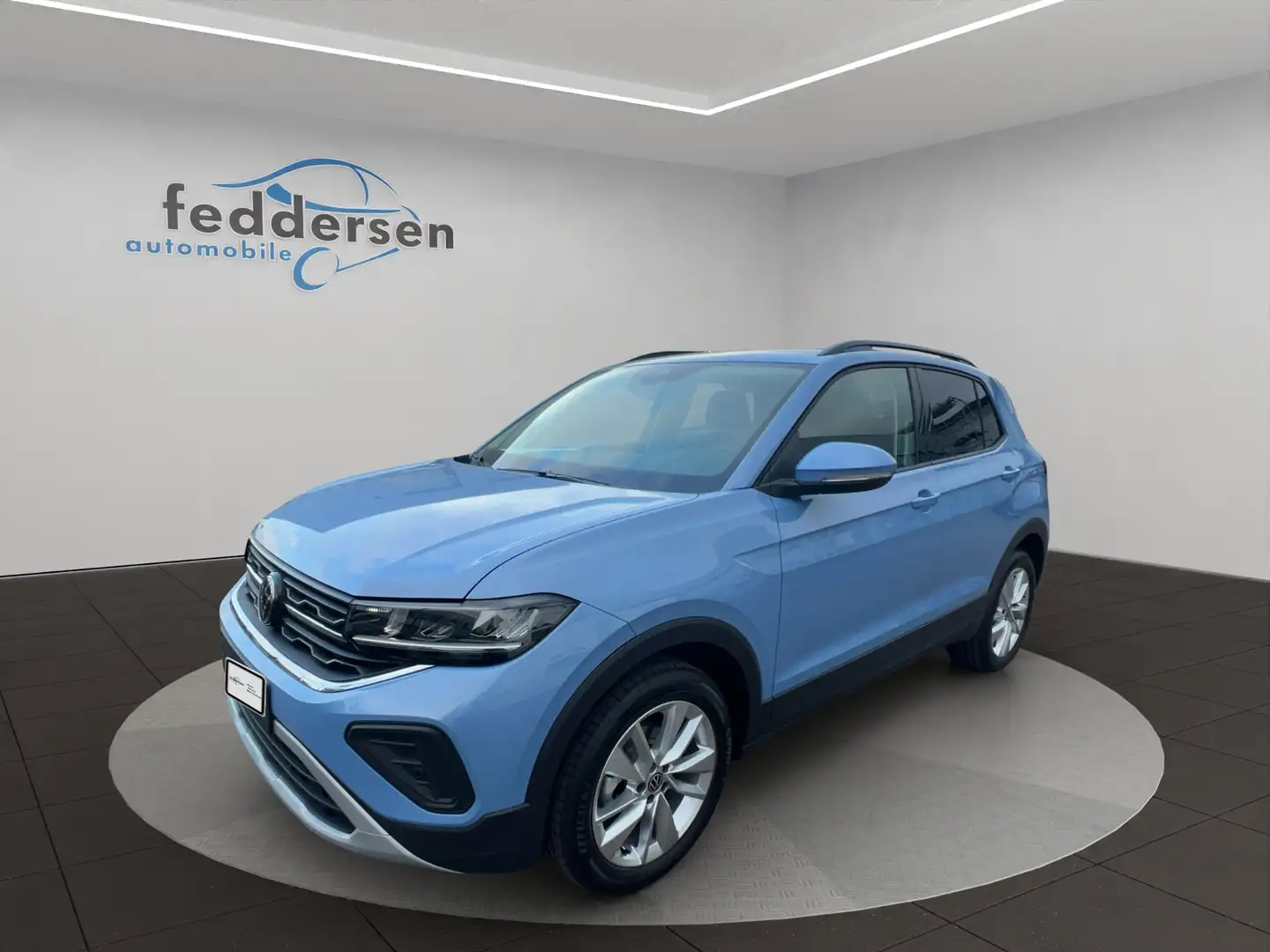 Volkswagen T-Cross Life 1.0 TSI IQ.DRIVE AHK App-Connect Sitzheizung Blauw - 2