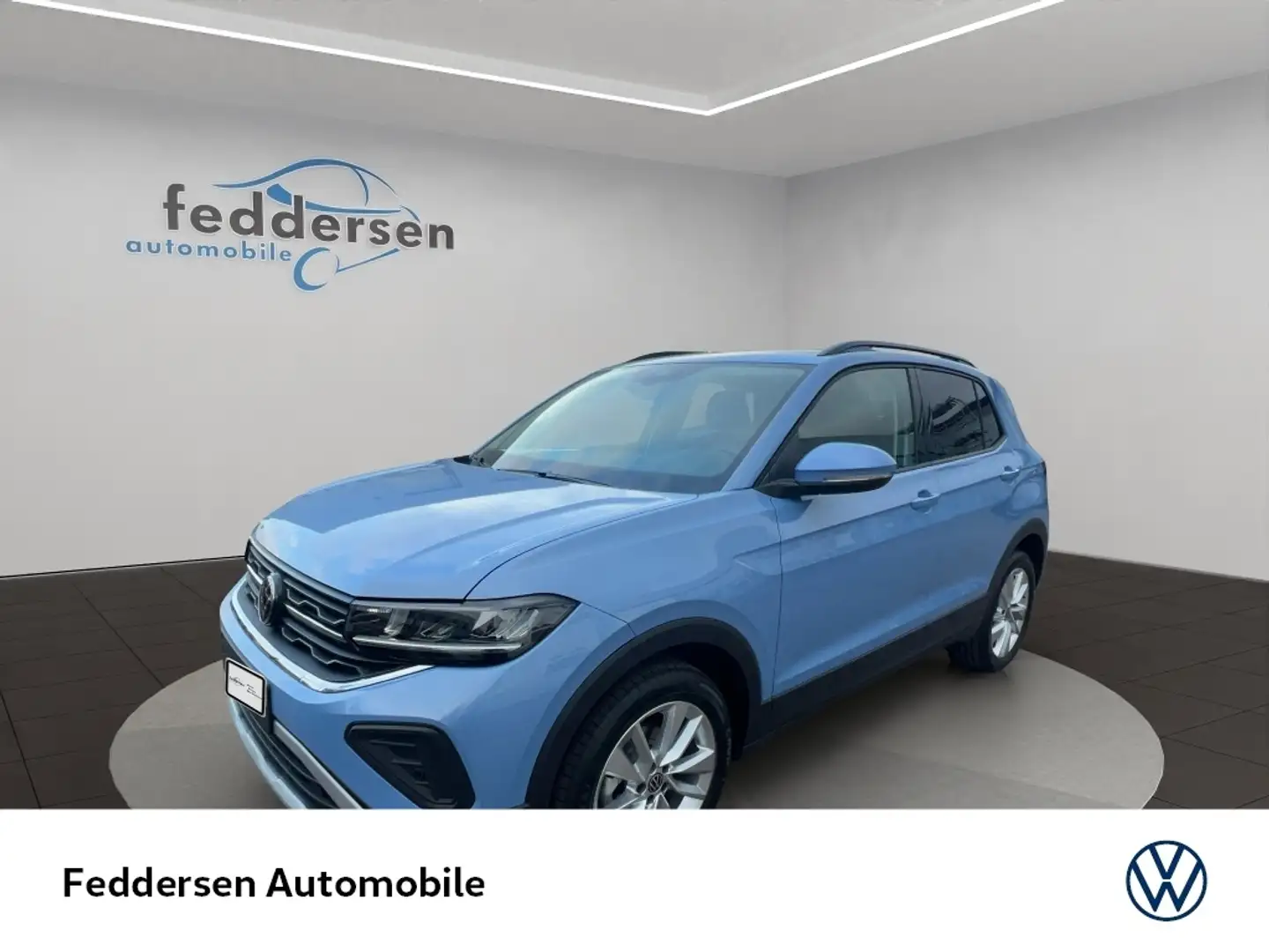 Volkswagen T-Cross Life 1.0 TSI IQ.DRIVE AHK App-Connect Sitzheizung Bleu - 1
