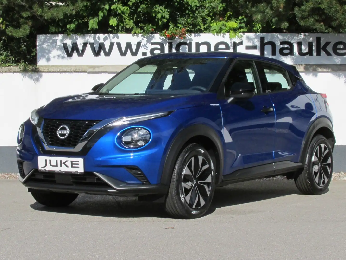 Nissan Juke 1,0 DIG-T Acenta+ DCT Aut. Gratis Winterräder!! Blau - 1