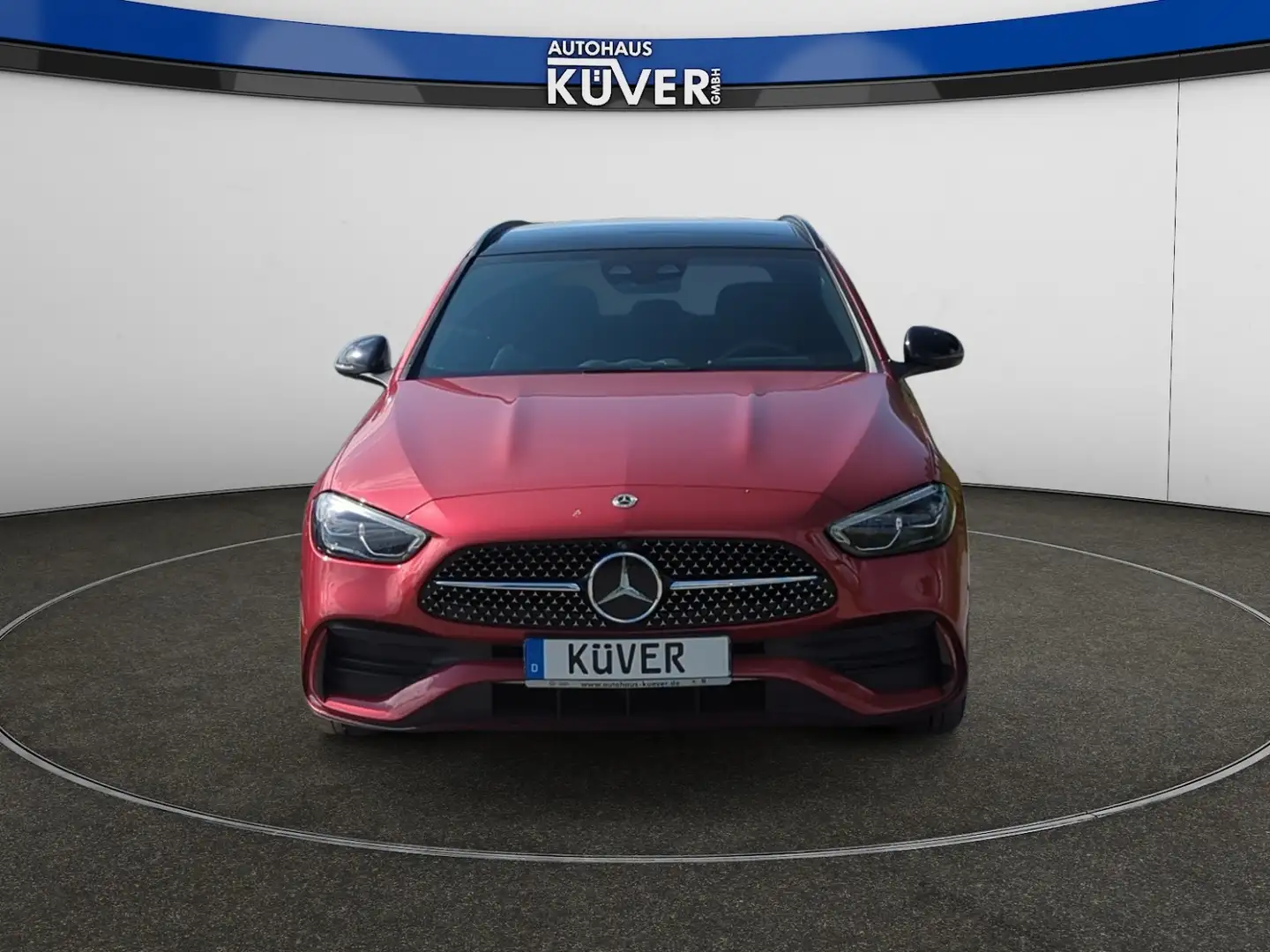 Mercedes-Benz C 300 C300d T-Modell AMG Aut. Navi+Pano+LED+Leder+AHK Red - 2