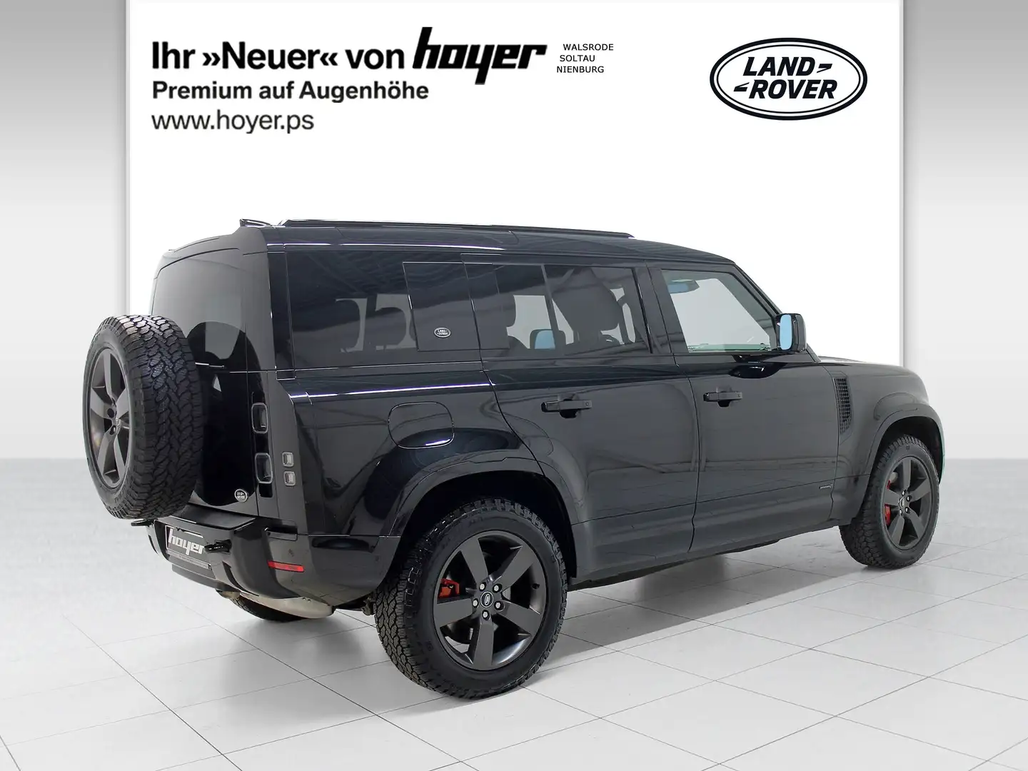 Land Rover Defender 110 D300 X AHK Black Pack DAB LED RFK Black - 2