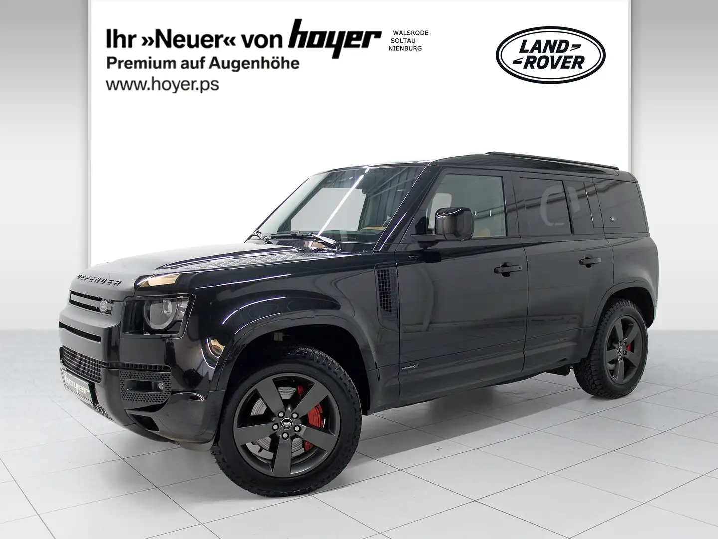 Land Rover Defender 110 D300 X AHK Black Pack DAB LED RFK Black - 1
