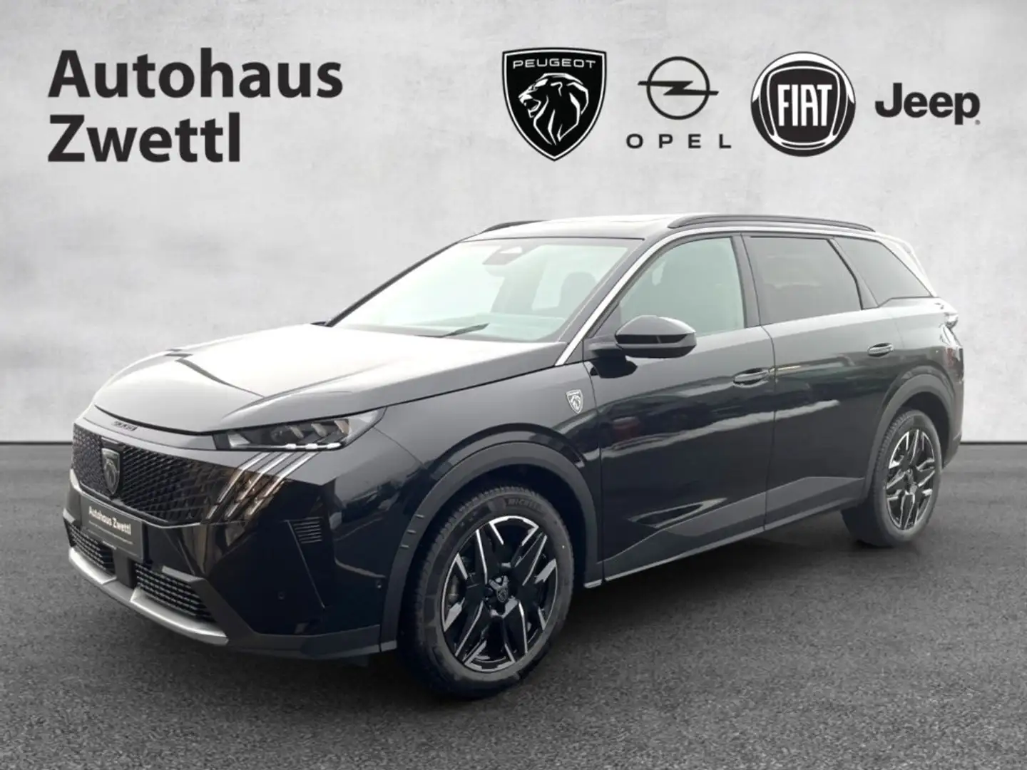 Peugeot 5008 GT Hybrid 145 e-DCS6 Schwarz - 1