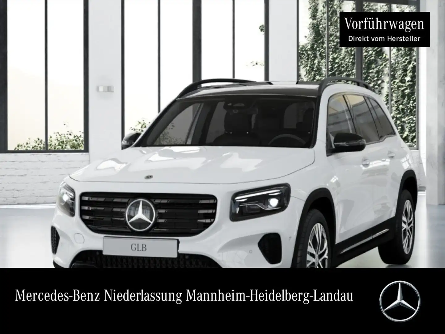 Mercedes-Benz GLB 200 d PROGRESSIVE+NIGHT+PANO+MULTIBEAM+KAMERA Weiß - 1