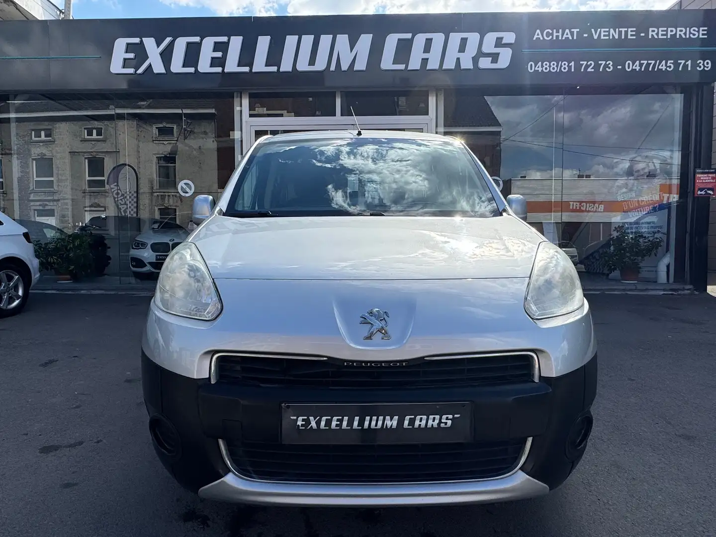 Peugeot Partner 1.6 HDi 5 Place Airco Ct Ok Gris - 2