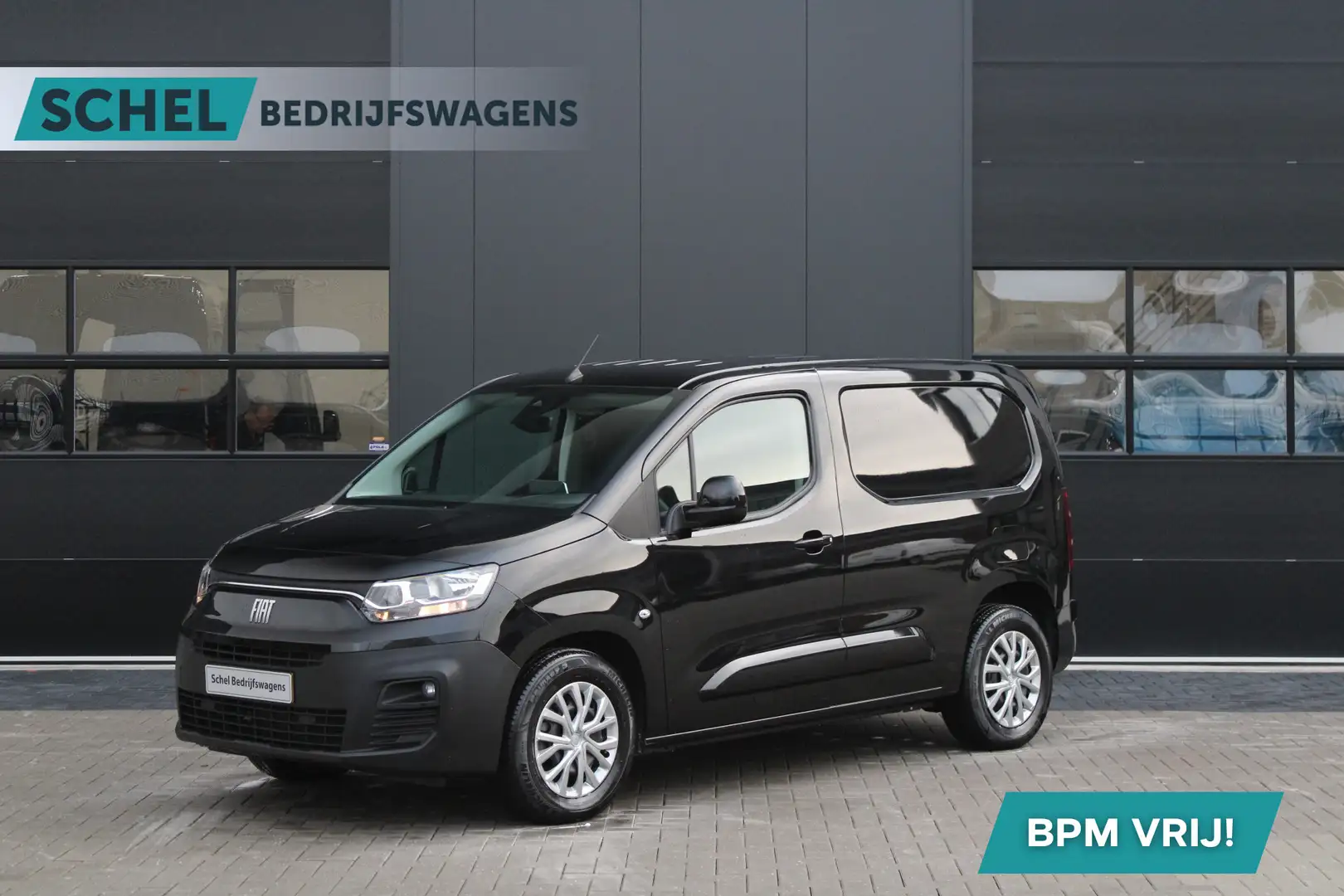 Fiat E-Doblo 136 L1 50 kWh 136pk - Carplay - Auto Klimaat - Nav Schwarz - 1